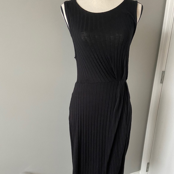 Dresses & Skirts - BP Black Cable Knit Sleeveless MIDI Dress,Size Large